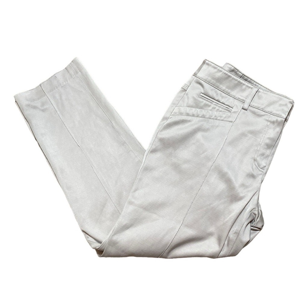 Khaki Ankle Pants 8